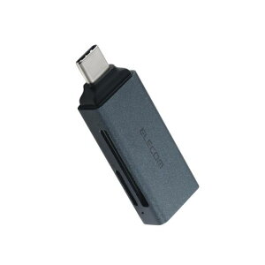 �G���R�� �J�[�h���[�_�[ USB-C 2-in-1 5Gbps �ySDXC/SDHC/SD/microSDXC/microSDHC/microSD�Ή��z MR3C-D20EBK