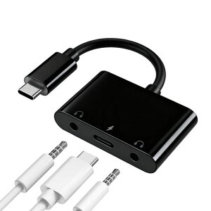 3��1�^�C�v��C�N���X�w�b�h�z���p������B�f���A��3.5mm�I�[�f�B�I�|�[�g��USB-C����I�[�f�B�I�ւ̃A�_�v�^�[(PD�}���[�d�|�[�g�t��)������Ă���AiPhone 14/13/12/11/XS Max����т��̑���USB-C�c