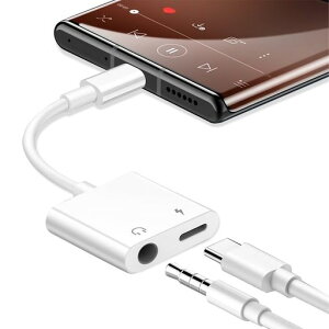 Type-C to 3.5mm phone 2in1�ϊ��C���z���W���b�N �y2026�V�݌v�z 30W�}���[�d������ �ʘb�\���y���� ����16bit/48KHz Hi-Fi���� �C���z���[�d �����R���ʘb Android/Pad/PadPro/