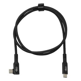 アイネックスPD240W対応USB2.0Type-CケーブルC横L型-C1mU20CC-LM10P24