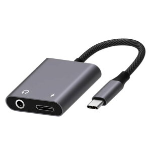 KASOTT 2in1 �^�C�vC �C���z���ϊ� �P�[�u���yPD60W QC3.0�}���[�d�zType-C to 3.5MM �d�b/���y/�}�C�N/�����R�� DAC�`�b�v���� Hi-Fi���� �����ʘb ���ʒ��� ���ϋv�� iPad Pro Air Mini