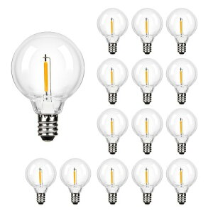 15�� LED�t�B�������g�d�� 1W E12���� ���M�d��8W���� �d���F2200K �h�J�^ 1W �X�g�����O���C�g�����p