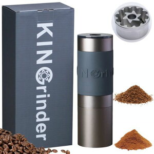 KINGrinderK2��҂��R�[�q�[�~��140�i�K���������x���ߋψꐫ�ɗD���R�j�J���������n�ő�e��20-25g