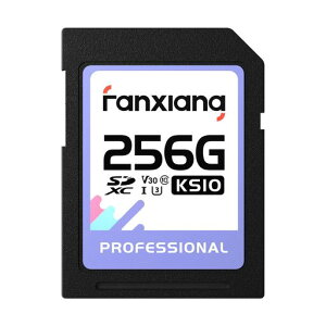 Fanxiang256GBSD�J�[�h�ő�Ǐo���x95MB/sUHS-IU3V30SDXCClass10microSD�J�[�h���ϋv�������J�[�hFullHD&4KUHD�r�f�I���[�J�[�Ή�