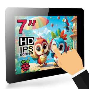 OSOYOO7�C���`MIPI�^�b�`�X�N���[��RPiDSI�f�B�X�v���CRaspberryPi543ModelAB�Ή�-800x480IPS���j�^�[�ARaspberryPiOSUbuntuKali