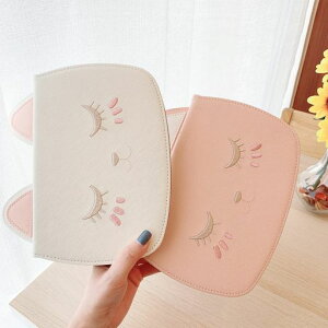 Moogukadan �K��iPad Air Air2 iPad ��6/5���� 9.7�C���` �P�[�X ���� �蒠�^ �l�R �L ���킢�� PU���U�[ �ی�P�[�X �L�� ���� ������� �q�� �L�b�Y �X�^���h �I�[�g�X���[�v (��)