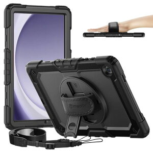 Timecity�Ή��P�[�XGalaxyTabA9+�P�[�X�ϏՌ�2023�V���f���ی�t�B����360°��]�X�^���h�y�����[�n���h&�V�����_�[�X�g���C�v�t�������h�~���h�~���@�\1���[�g���e�X�g���(SM-X210/
