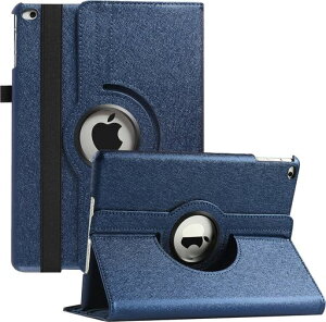iPad 9.7 2018 2017 / iPad Air 2 / iPad Air 1 �P�[�X iPad 9.7�C���`(��6�A5����)�y�� �蒠�^ 360�x��]�X�^���h �I�[�g�X���[�v�@�\ 3�i�K���߉\ �Œ�o���h �E���h�~�ϏՌ� �ϋv��