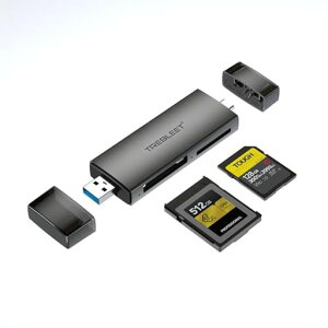 CFexpressTypeB�����SDUHS-II�f���A���X���b�g�������[�J�[�h���[�_�[USB3.210Gbps2�C��1USBC&A�|�[�gOTGiPhone15Pro/iPad