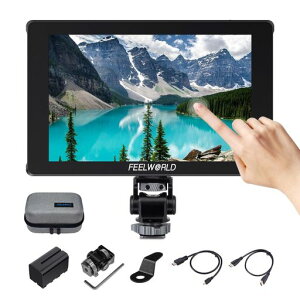 FEELWORLD F7 PLUS 7�C���`�����P�x1200nit�^�b�`�B�e3D LUT�g�`�t�B�[���h���j�^�[1920x1200ips�t��hd�p�l��HDMI2.0���o��F970�O�t�����d�L�b�g