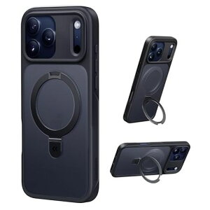 �y11�N�̏��S�J�����ϋv�X�^���h�\���zCASEKOOforiPhone17Pro�P�[�X�y3�{�ČRMIL�K�i�ϏՌ�/MagSafe�Ή��z�B���X�^���h�c�����đΉ������O�@�\�}�b�g�d�グ�w��h�~���ϖh�~�������X�g���b�v�z�c