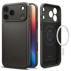Spigen�y�n��18�N�̋Z�p�́ziPhone17Pro�P�[�XMagSafe�Ή��}�O�l�b�g���ڕČRMIL�K�i�}�b�g���^�V���E�t�B�b�g�E�}�O�t�B�b�g(�K�����^��)ACS09936