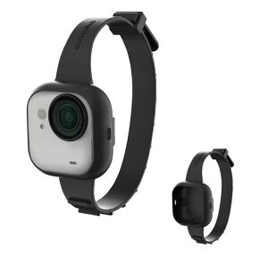 [SHEAWA] for Insta360 GO Ultra �V���R���o���h �Œ�x���g �}�E���g�o���h ���⎩�]�ԁA�h���[���A�y�b�g�̎�ȂǂɌŒ�\ �A�N�Z�T���[ (�u���b�N)