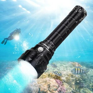 Wurkkos�_�C�r���O���C�gDL40-5000���[���������邢�������C�g�A90�����F��LED4���ő�400m�Ǝˋ���IPX8���S�h��150m�ϊC�����I�[�d�����A����