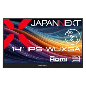 �yEC�T�C�g����zJAPANNEXT 14�C���` IPS�p�l������ 10�_�}���`�^�b�`�Ή� WUXGA(1920x1200)�𑜓x ���o�C�����j�^�[ JN-MD-EiT14WX miniHDMI USB-C HDR �A�X�y�N�g�� 16:10