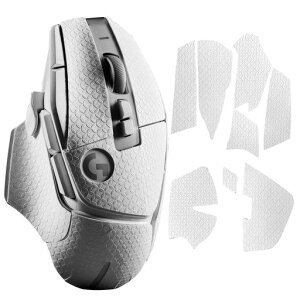 IMMOENUC �}�E�X�O���b�v �e�[�v �� Logicool G502 X Plus & G502 X Lightspeed �ɓK�����܂� ����~�߃O���b�v�e�[�v �}�E�X�A���`�X���b�v�e�[�v�J�b�g��(�z���C�g)