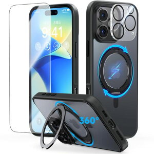 y360°]EČRMILیzJUESHITUO3in1iphone16Prop̃P[X360°X^hcEuMagSafe[dΉphone16proP[Xy1XXN[+1XYzیt}bgwh~