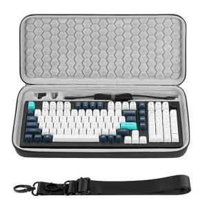 Geekria96%�L�[�{�[�h�P�[�X�n�[�h�V�F���g���x���L�������O�o�b�O���W�N�[��LogitechAltoKeysK98MKeychronQ5ProEPOMAKERGalaxy100/TH99AULAS98