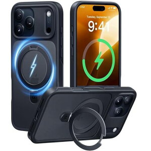 �y8�N�̏��S�J�����ϋv�X�^���h�\���zCASEKOOforiPhone17ProMax�P�[�X�y�ČRMIL�K�i�ϏՌ�/MagSafe�Ή��z�y�J�������W���[�������ی�z�B���X�^���h�c�����đΉ�25W���C�����X�[�d�Ή��}�b�g�d�グ