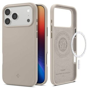 Spigen�y�n��18�N�̋Z�p�́ziPhone17Pro�P�[�XMagSafe�Ή��V���R���f�ރ}�O�l�b�g���ڃ}�b�g�ϏՌ��ČRMIL�K�i�V���R���E�t�B�b�g�E�}�O�t�B�b�g(�X�g�[��)ACS09957