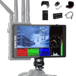 ANDYCINEC7Lite7�C���`�^�b�`���t�B�[���h���j�^�[�w3�̋��d���@�x�y4K60Hz�Ή�HDR�Ή��J�X�^��3DLUT�z1920x1200FHDIPS�p�l��1200:1�R���g���X�g��160°�L����p