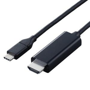 �G���R�� usb c �ϊ��P�[�u�� 5m Type-C to HDMI 4K(3840x2160px)/60Hz �}���`�f�B�X�v���C �~���[�����O �yiPhone MacBook iPad Android ���ɑΉ��z �u���b�N �yiPhone 16/16