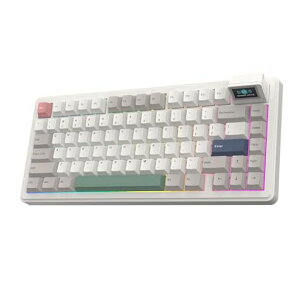EPOMAKER RT82 ���C�����X�Q�[�~���O�L�[�{�[�h �t���t�� VIA�J�X�^�� 75% �e���L�[���X ���� 2.4GHz/USB-C/BT5.0