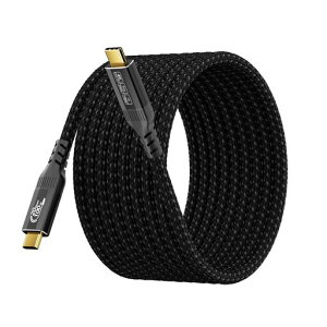 usb c �P�[�u�� 6m USB3.2 Gen2X2 20Gbps �����f�[�^�]�� 100W PD �}���[�d 4K@120Hz8K@30Hz �f���o�� Type-C �P�[�u�� Thunderbolt4/3 �Ή�