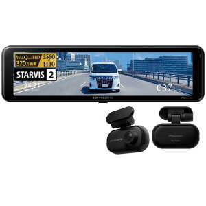 Pioneer �h���C�u���R�[�_�[ �~���[�^ VREC-MS700D 11�C���` IPS�t�� �O��2�J���� �O��370����f ���ԊĎ��Ή� STARVIS2(TM)���� microSD(32GB)�t�� 3�N�ۏ� �J���b�c�F���A