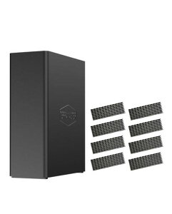 TERRAMASTER �e���}�X�^�[ F8 SSD Plus 8�x�C�I�[���t���b�V��SSD NAS �X�g���[�W 8�R�A8�X���b�h�� Core i3�v���Z�b�T�[��16GB DDR5�������𓋍ځA�l���[�U�[�̃}���`���f�B�A�T�[�o�[TRAID,TRAID