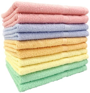 Kosugizen泉州タオルフェイスタオル国産徳用カラー日本の色5色各2枚入33x83cm乾きやすい薄手タイプ10枚セットK-2011-10