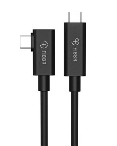 FIBBR ���t�@�C�o�[�����N�P�[�u�� �[�d�t�� 4.5m Oculus Quest 2/3S/3/Pro3s�APico 4�APC VR�ASteam VR�AUSB 3.1 5Gbps �����f�[�^�P�[�u���AVR �w�b�h�Z�b�g�A�N�Z�T���[�p�^�C�v C
