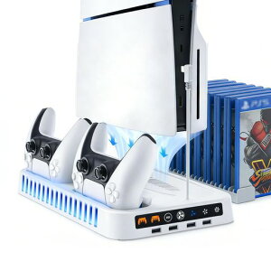 PS5 �X�^���h �c�u��/�c�^ PS5 ���{��� PS5 Slim PS5 Pro PS5����Ή� Blitzowl �R���g���[���[2��[�d EDGE�Ή� ��p�t�@������ RGB���C�g �f�B�X�N���[ �w�b�h�z�����[ ��̌^���@�\�x�[�X