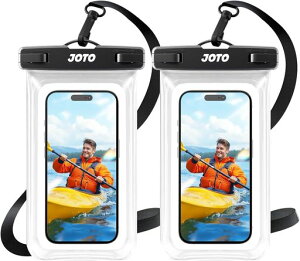 JOTO�h���P�[�X2���Z�b�g�X�}�z�pIPX8�F��iPhone17/16/15/14/13/12ProMaxGalaxyS24/S23UltraPixel8Pro�Ή�7�C���`�܂Ŏw��F�ؑΉ����C�C�v�[���ނ�A�E�g�h�A