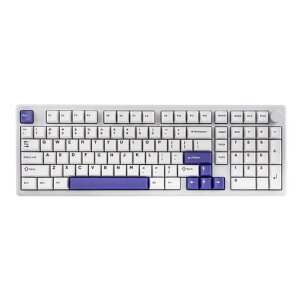 EPOMAKERGalaxy100QMK/VIA�Ή����C�����X���J�j�J���L�[�{�[�h8000mAh�o�b�e���[CNC�A���~�j�E���{�f�B�t���T�C�Y�Q�[�~���O�L�[�{�[�h�e���L�[����USB-CBluetooth5.02.4GHz3���[�h�ڑ�