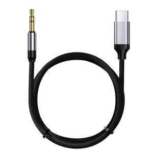 USB C to 3.5 mm �ϊ� AUX�R�[�h DAC���� Type-C 3.5mm�P�[�u�� �T�|�[�g�R�[�� ���ϋv�� �I�[�f�B�I�ϊ� HIFI�n�C���]���� �i�C�����҂� �����P�[�u��