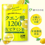 【管理栄養士監修×クエン酸1200mgと8種のビタミンB群】 クエン酸 ビタミンB サプリ 栄養機能食品 240粒3…