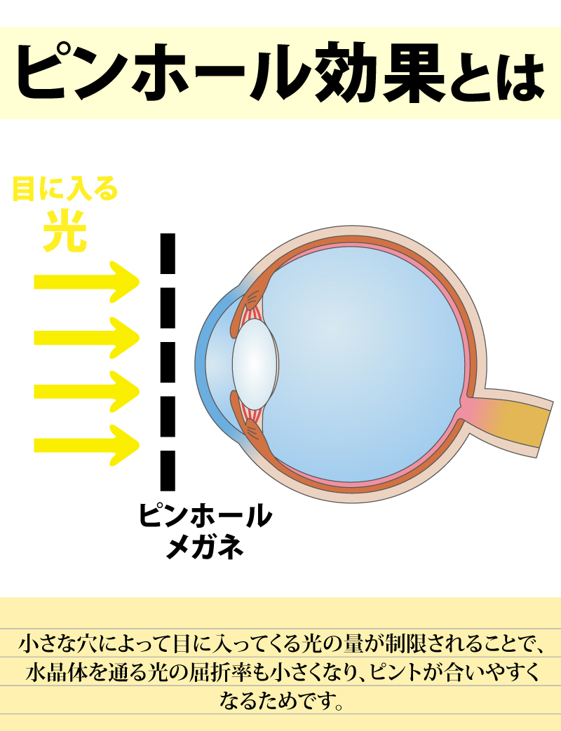 数量は多】 ピンホールメガネ 視力回復 トレーニング 眼筋力アップ