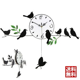 楽天市場 時計 壁掛け 鳥の通販