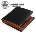 ユナイテッドオムプレジデント United HOMME PRESIDENT 高級馬革コードバン×牛革短財布 [UHP1032] UHP-1032