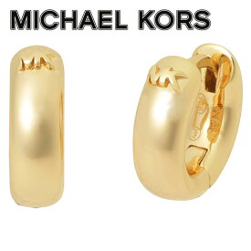 マイケルコース MICHAEL KORS MKC1599AA710 ハギー フープ ピアス MKロゴ ゴールド レディース アクセサリー HUGGIE HOOP EARRINGS