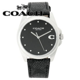 コーチ COACH 14504112 グレイソン レディース 腕時計 36mm シグネチャーC ブラック/シルバー ウォッチ WATCH GREYSON