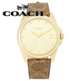 コーチ COACH 14504111 グレイソン レディース 腕時計 36mm シグネチャーC ゴールド/ブラウン ウォッチ WATCH GREYSON