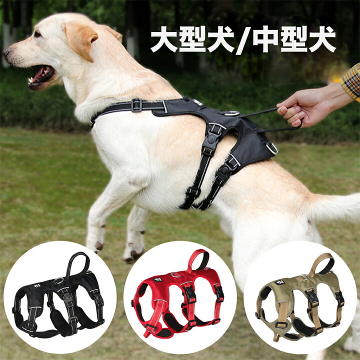 楽天市場】在庫処分 犬 ハーネス 中型犬 大型犬 胴輪 犬ハーネス 