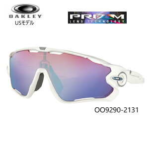�I�[�N���[(OAKLEY) �T���O���X �W���E�u���C�J�[ �v���Y�� �X�m�[�yOO9290-2131�z(POLISHED WHITE/PRIZM SAPPHIRE SNOW) US���f��