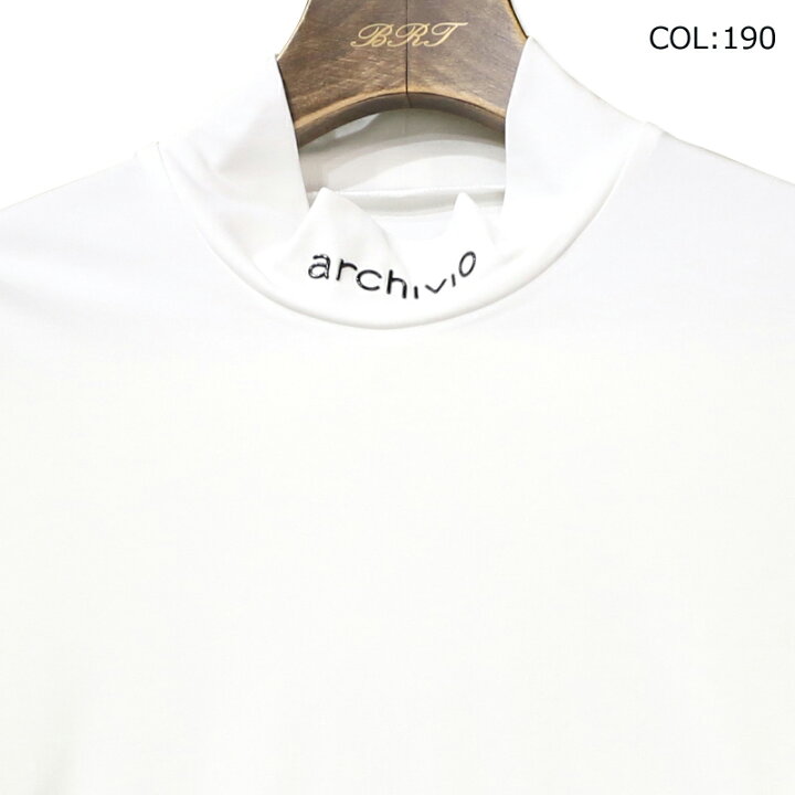 楽天市場】アルチビオ archivio A259216 インナー ハイネック モック 
