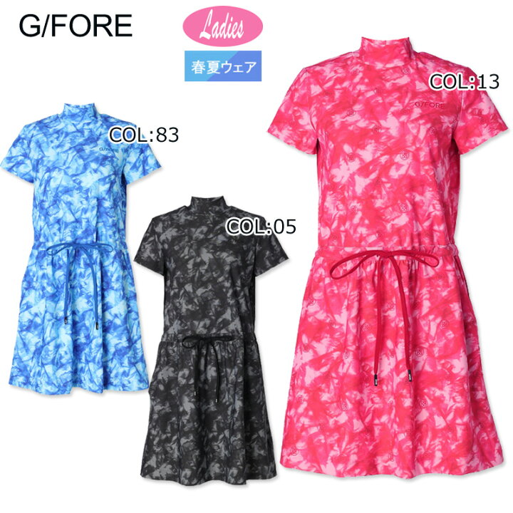 楽天市場】G/FORE (GFORE) ジーフォア 073213552 レディース 半袖 