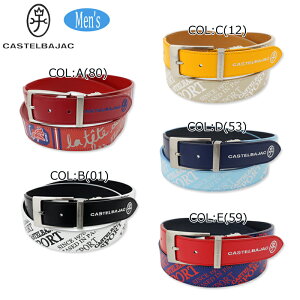 カステルバジャック CASTELBAJAC 7233390124 7234190123 ベルト 穴なきベルト メンズ ファッション ゴルフウェア スポーツウェア 春夏秋冬