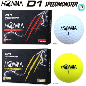 {ԃSt(z}/HONMA) 2023 D1 SPEEDMONSTER (Xs[hX^[) 3s[X St {[ 1_[X(12)