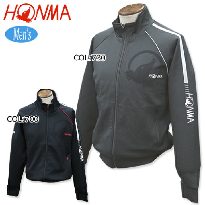 楽天市場】本間ゴルフ HONMA ホンマHMIC302W168 メンズ 長袖 ブルゾン  